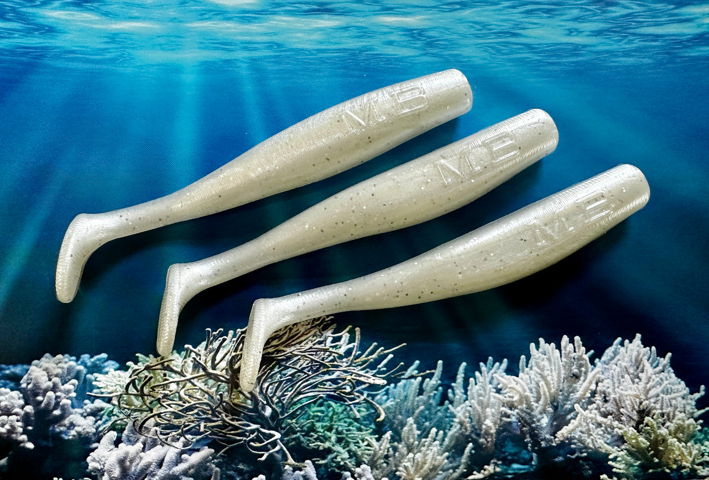 MEKENI'S PEARLZ GLOW Swimbait Various styles and sizes. Please specify when ordering