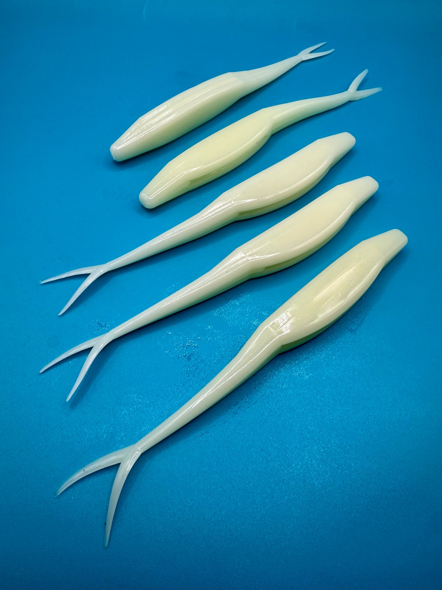 MEKENI'S 5.75" Flukes 5 pack Count Various colors