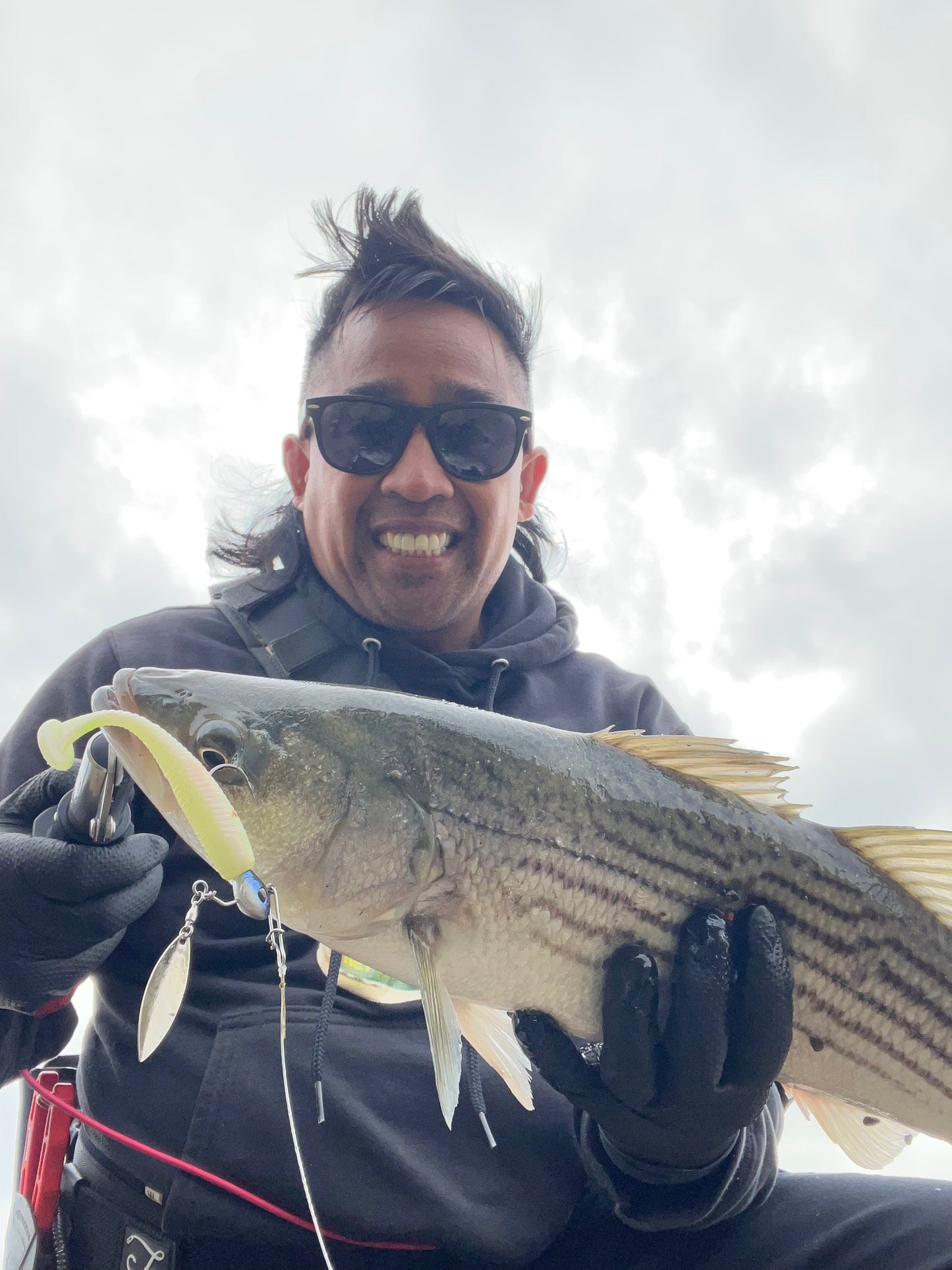 MEKENI'S JROC415-SP Swimbait Bone Glow Various Styles and Sizes Please choose!