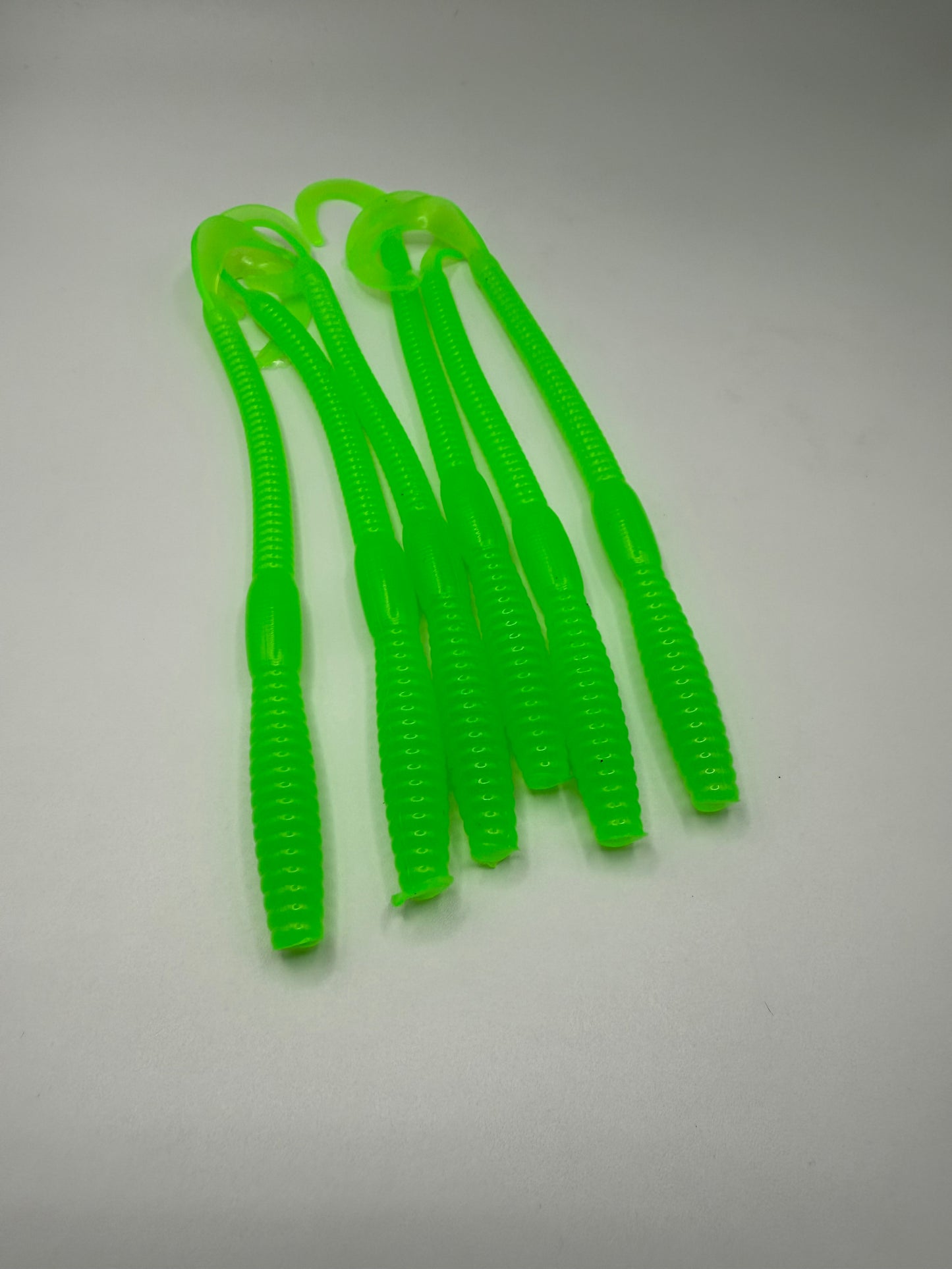 MEKENI'S STRIPER HALI WORM TAILS 10CT $5.99 Please Choose Options