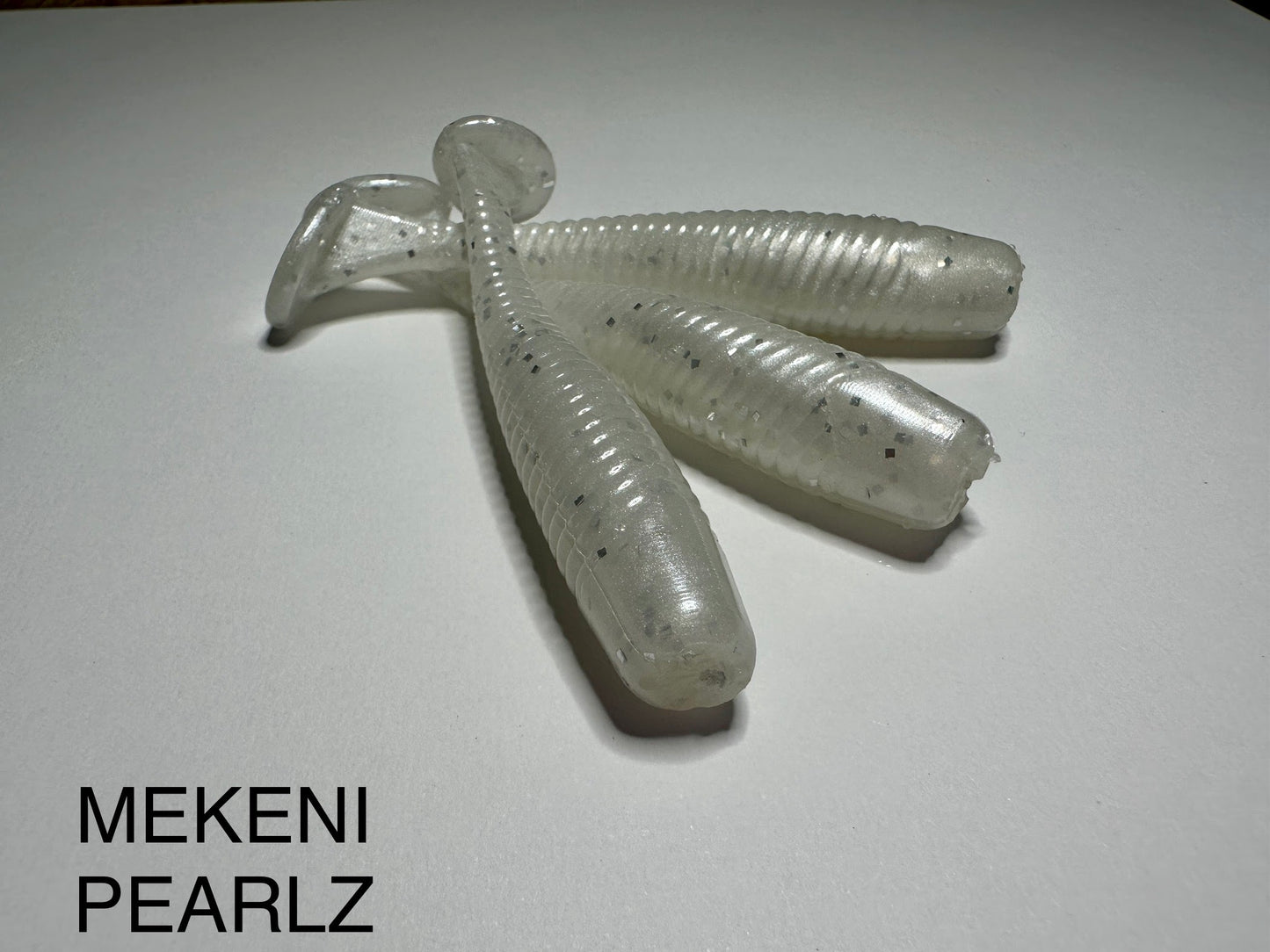 MEKENI'S PEARLZ GLOW Swimbait Various styles and sizes. Please specify when ordering
