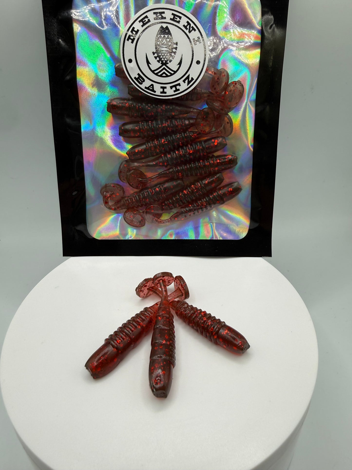 Mekeni's Shrimp Series 2" Custom PaddleTails