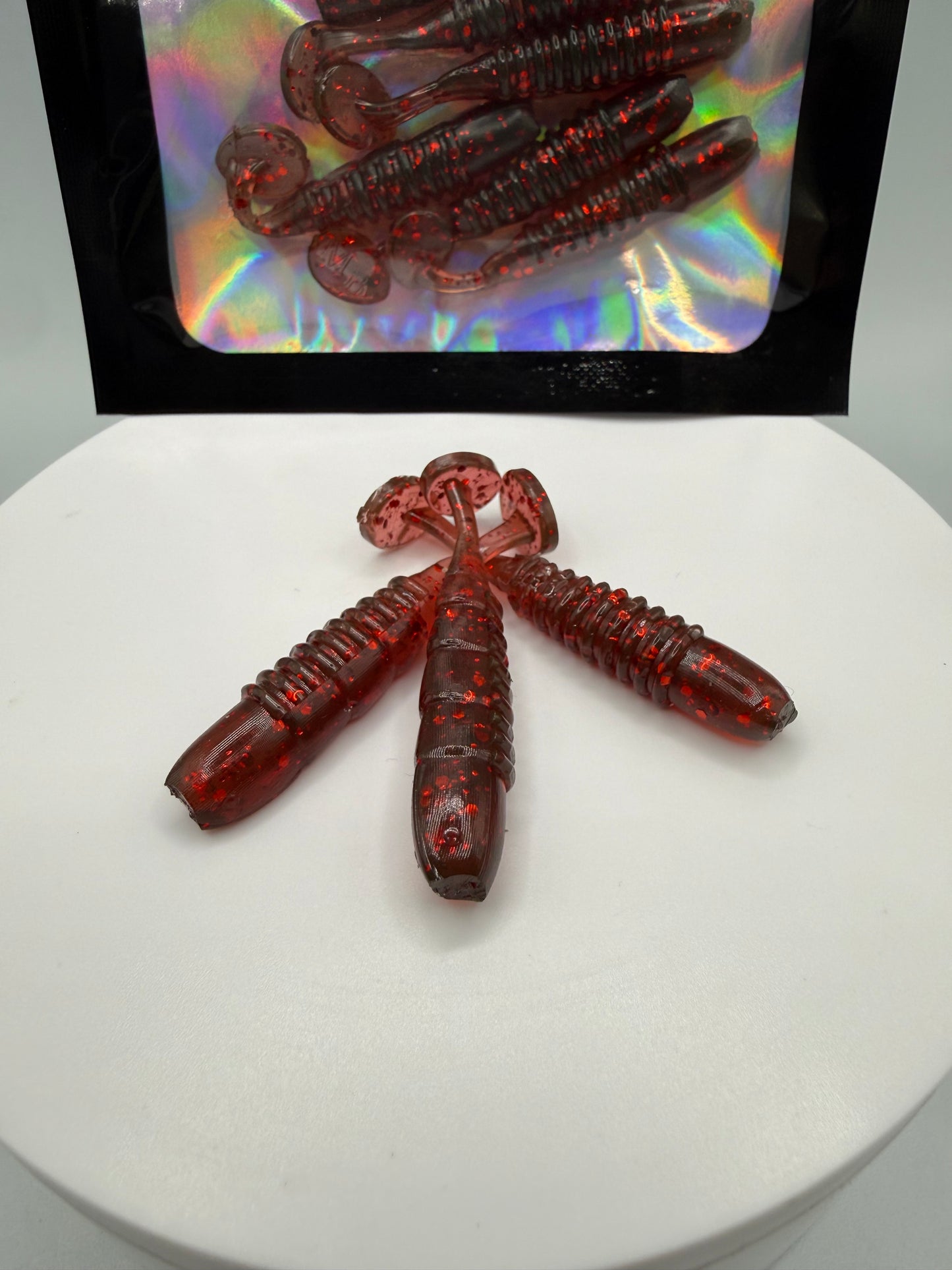 Mekeni's Shrimp Series 2" Custom PaddleTails