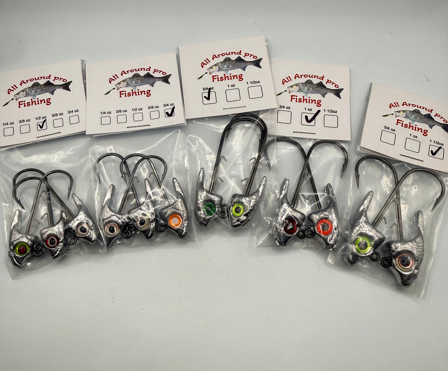 AAP FISHING Jigheads Please choose Size