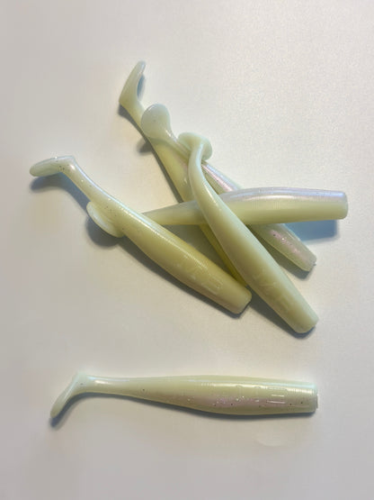 MEKENI'S JROC415-SP Swimbait Bone Glow Various Styles and Sizes Please choose!