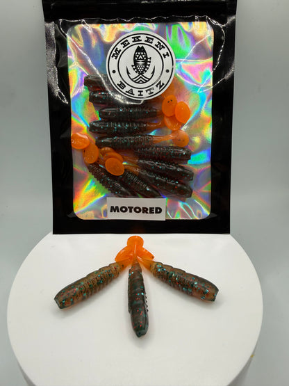 Mekeni's Shrimp Series 2" Custom PaddleTails