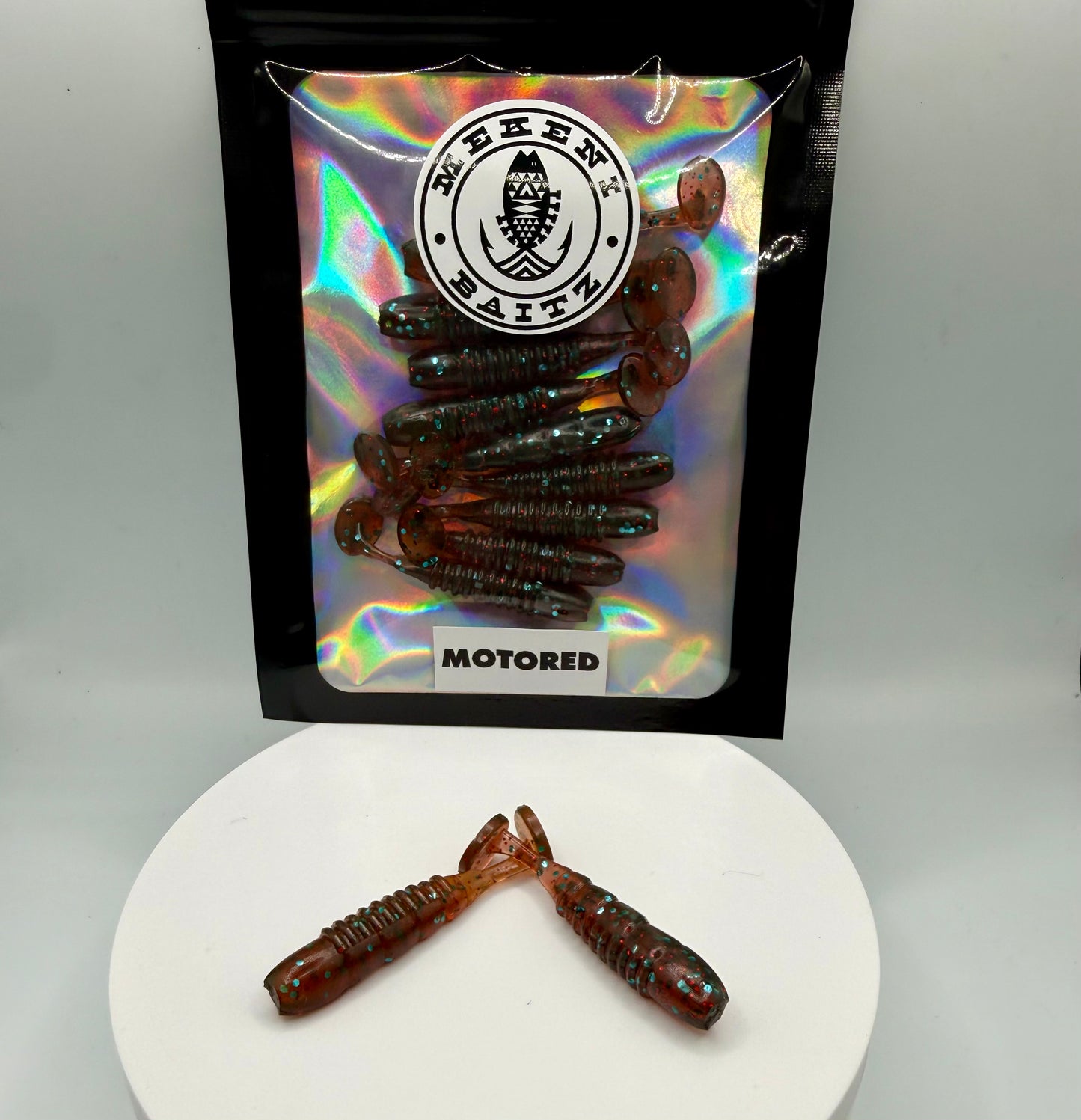 Mekeni's Shrimp Series 2" Custom PaddleTails