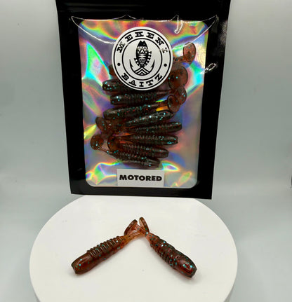 Mekeni's Shrimp Series 2" Custom PaddleTails