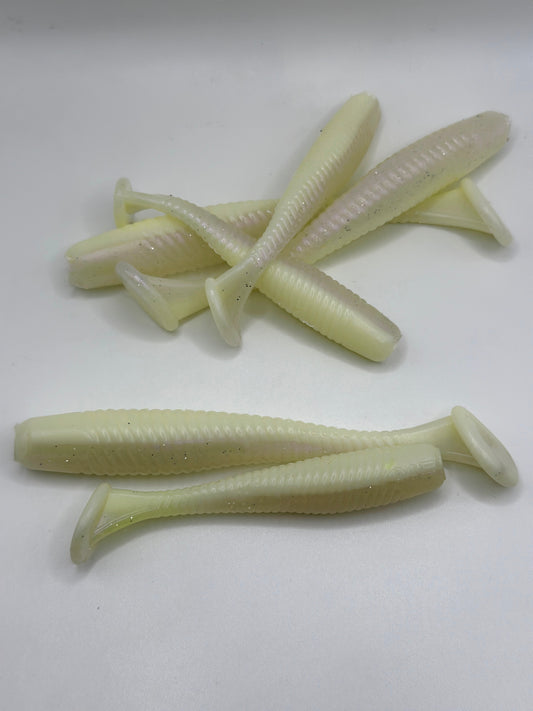 MEKENI'S JROC415-SP Swimbait Bone Glow Various Styles and Sizes Please choose!