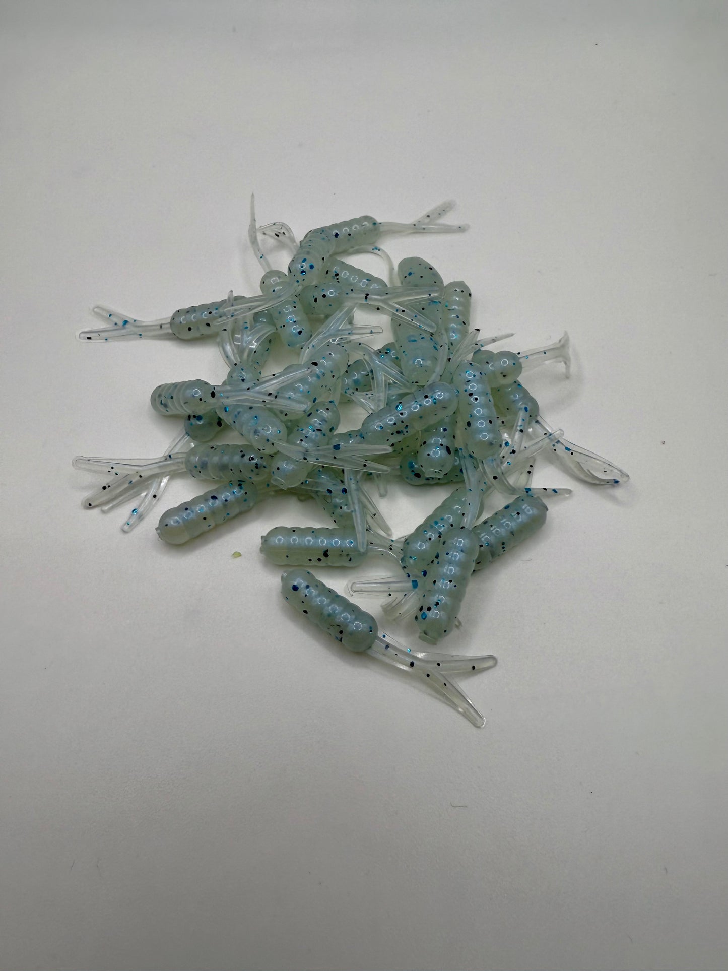 1.5" Split Tail ribbed Grub 20ct Pack