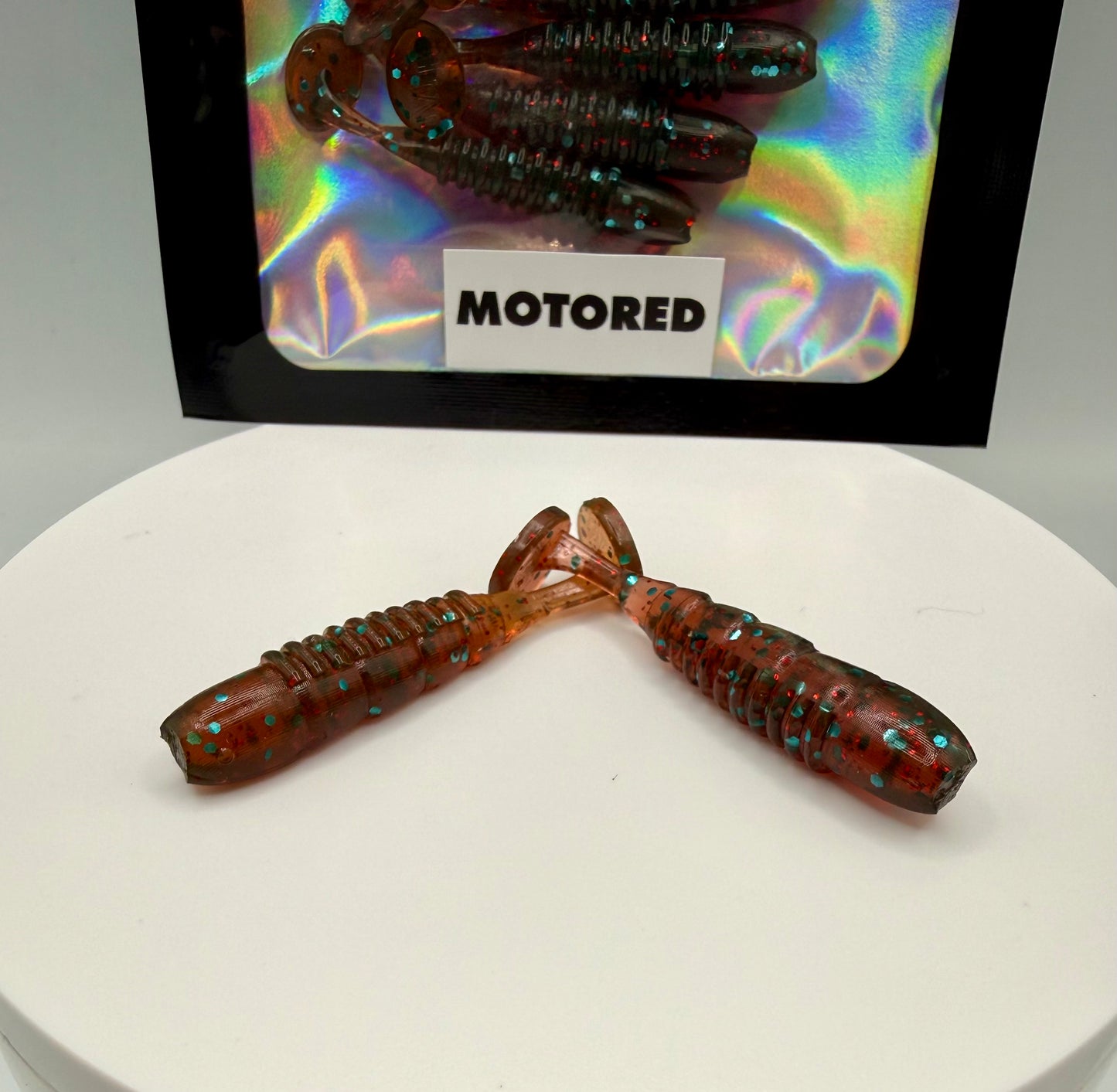 Mekeni's Shrimp Series 2" Custom PaddleTails