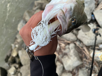 MEKENI'S JROC415-SP Swimbait Bone Glow Various Styles and Sizes Please choose!