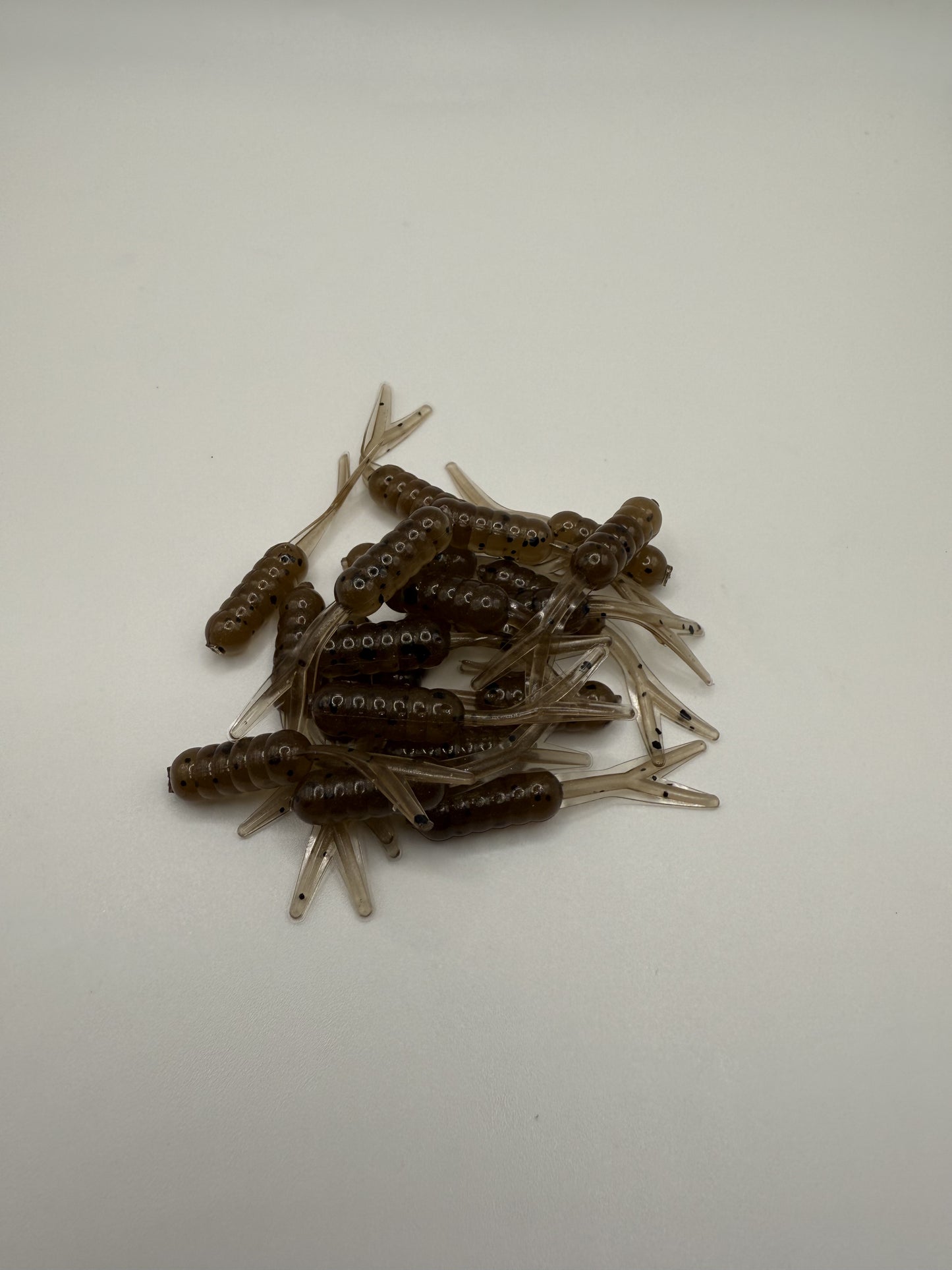 1.5" Split Tail ribbed Grub 20ct Pack